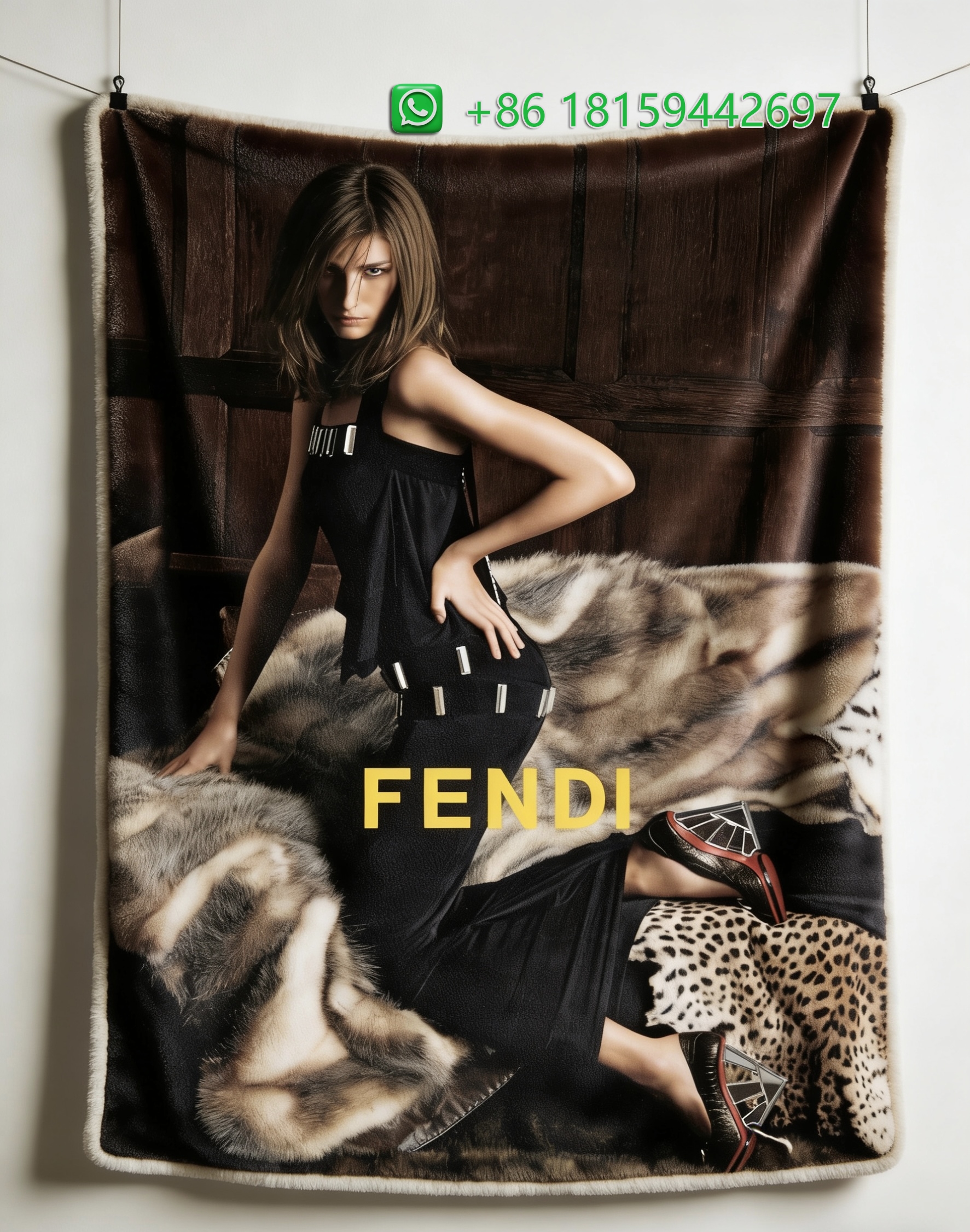 Fendi Throw Blankets